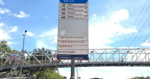 PARADERO SITP PARQUE SIMON BOLIVAR  118A05